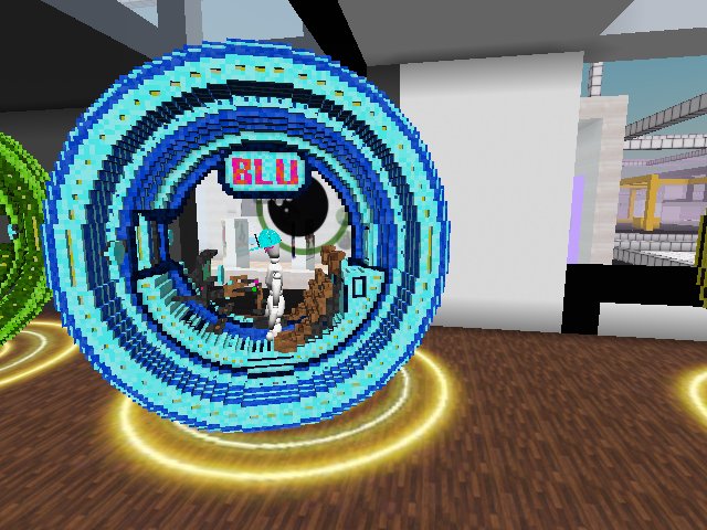 Matt riding the light cycle