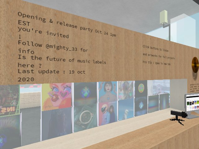 geniuscorp's vinylshop opening party this saturday 24th 1EST !