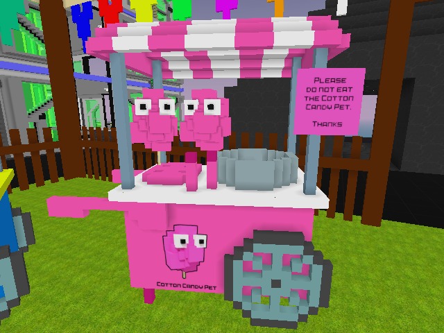 Cotton candy pet?
