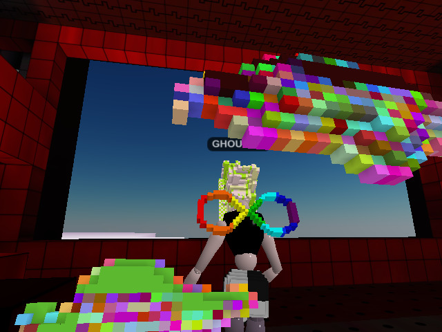 fire. u should make the building pastel red !