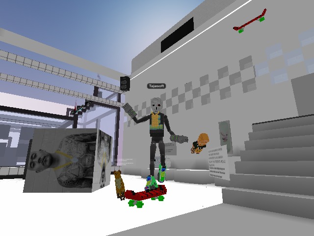 skate or die. First ollie in the metaverse by Tajasoft. #LFG