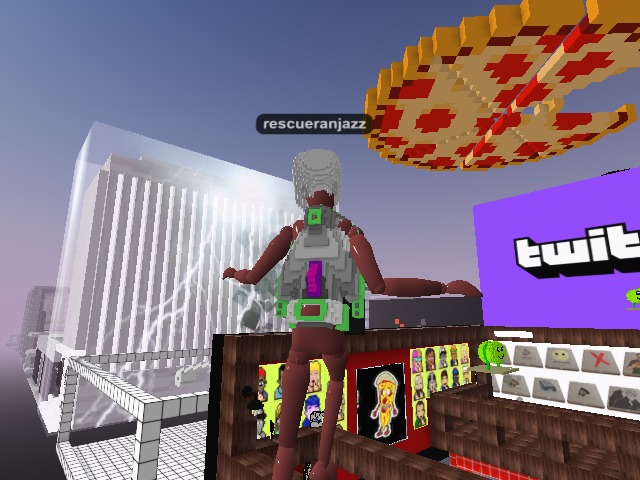 Checking out the area before the #BitcoinPizzaDay party tonight.