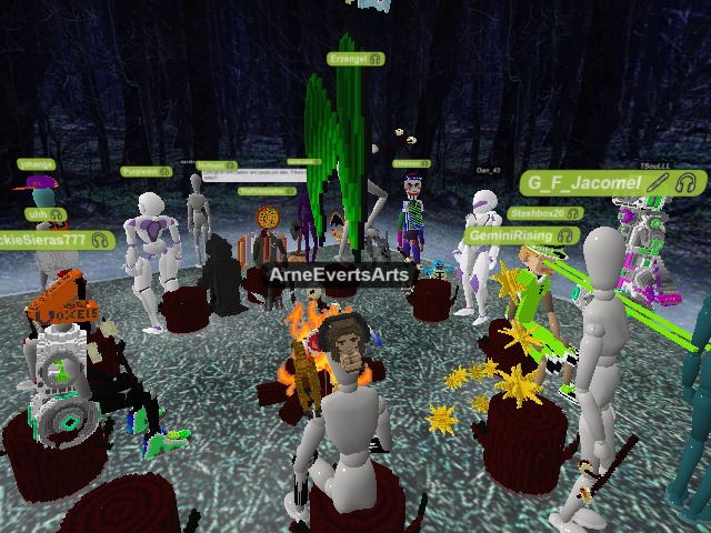 Hanging out with creepy pasta stories