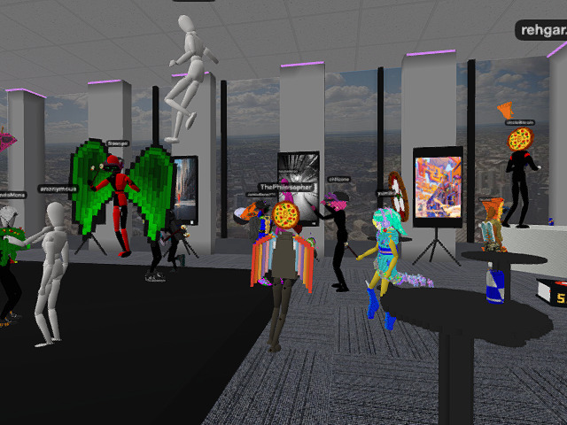 Pizzas party @Willis Tower!