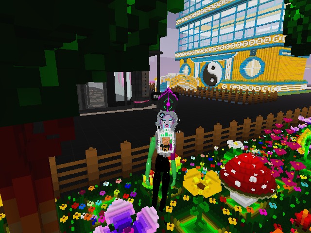 My favorite flowers in the metaverse!