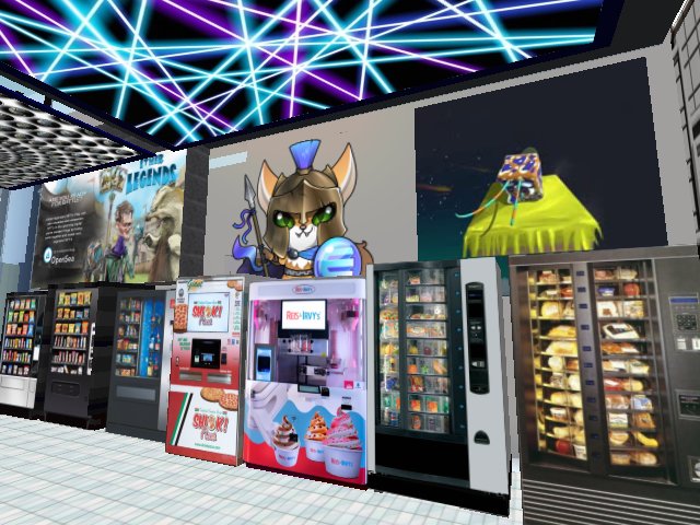 Crypto Games Represent! Snacks too!