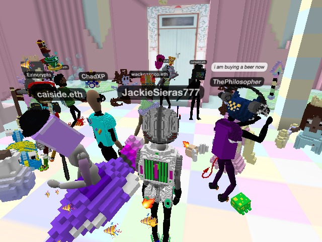 hey lets go to the party!