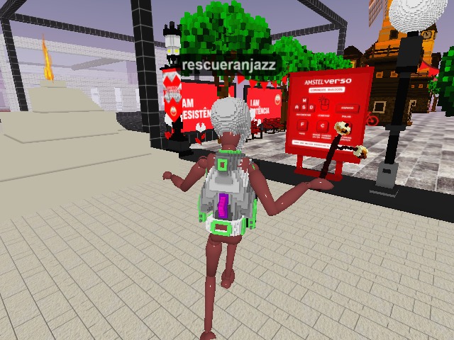 Floating around in the #metaverse