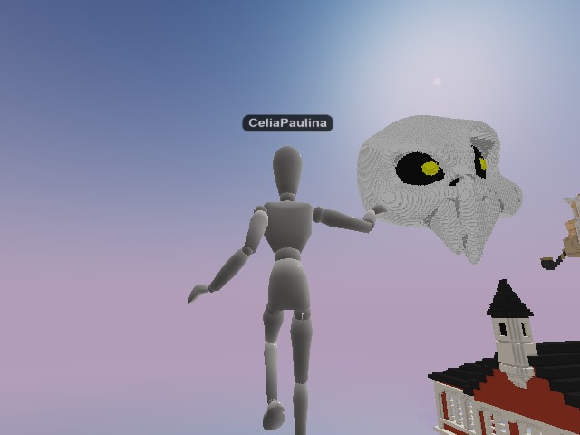 Chilling with POTOS skull