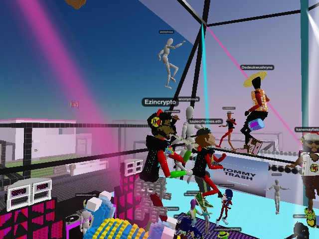 LOUIE BABY crushing this Emanate party!!!