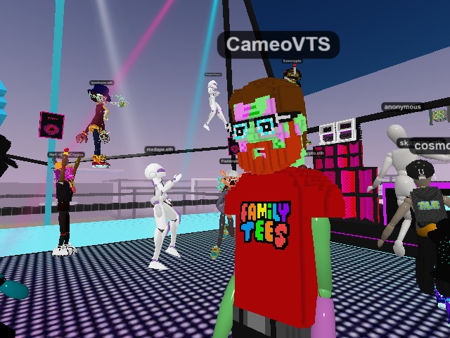 Even this guy is at the party!