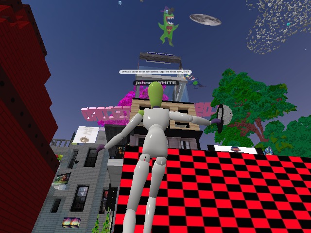 walking around - minding my business - and BAM - shark country! Miripolsky - biacthes - wow - he's everywherer!!!! #sharkTALESart