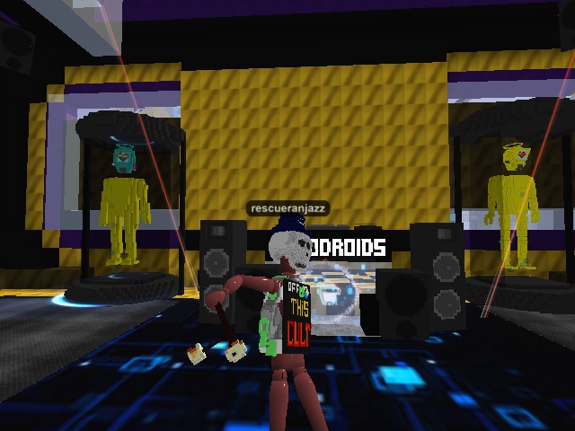 Vibing to DYL in Afrodroids.World