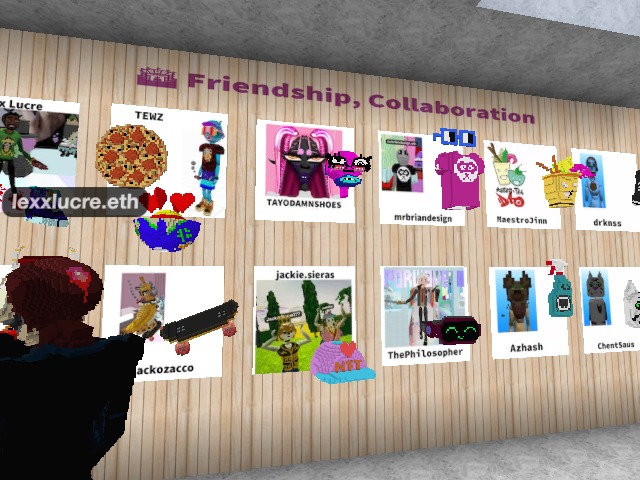 I can't believe I'm on the friendship wall with YUMIKA and other great creators