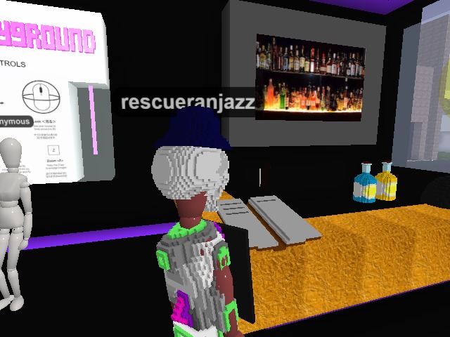 Hanging Out at the #DAORecords Playground in the #Metaverse