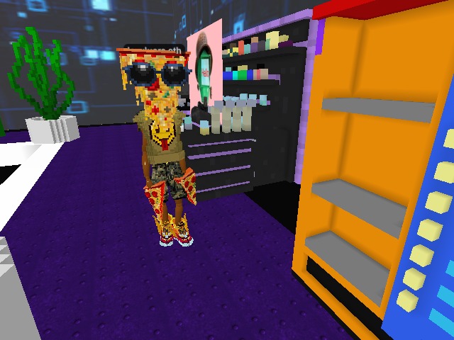 Nice Pizza-themed outfit