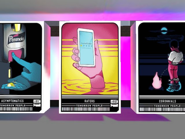New TOMORROW PEOPLE card now in exhibition!