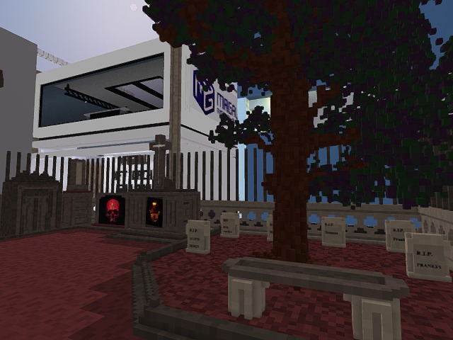 oh know a graveyard next door. Usually property cheaper next to graveyards. ;-)