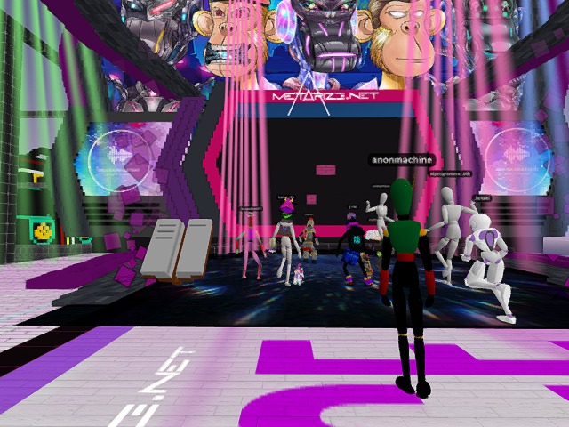 In da club!