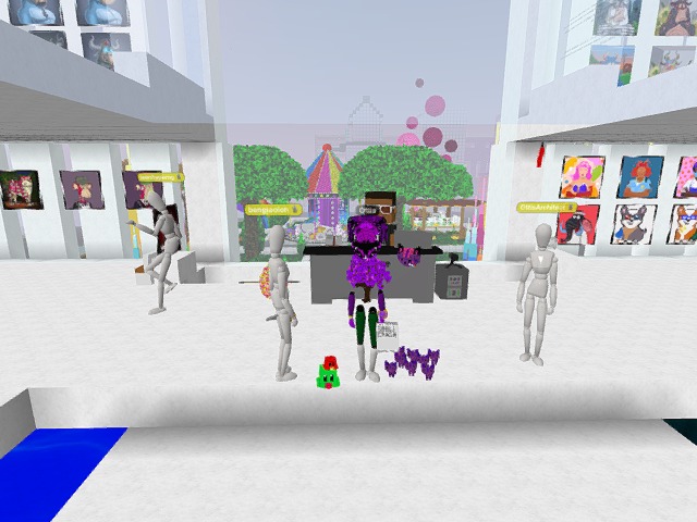 nice and busy. Having an adhoc chat about Architect island.