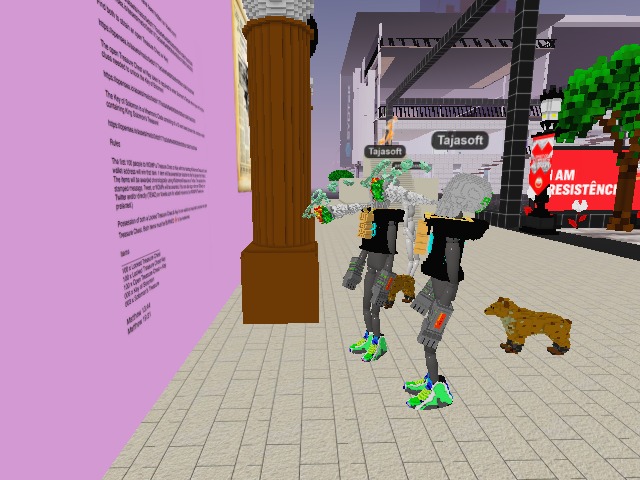 @tajasoft #SolomonsTreasure

damn my homie taja smoked themselves into a double hehehe