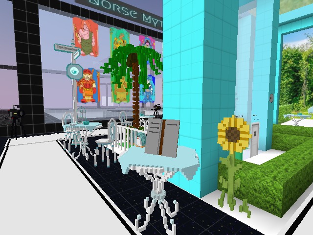 1st visit of metaverse store....