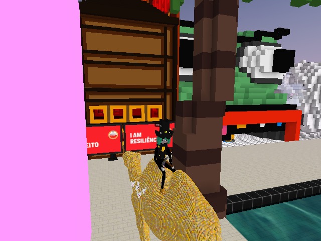 Just sitting on a camel