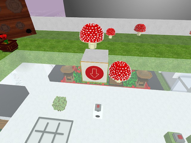 Making teleport blocks to get around easily.