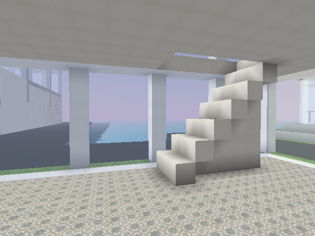 Best view Blocked w/ stairs!? It be dope to have an entrance here instead! ;p