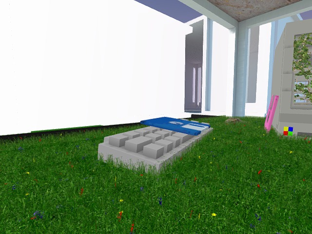 how to make grass long and have depth like this?