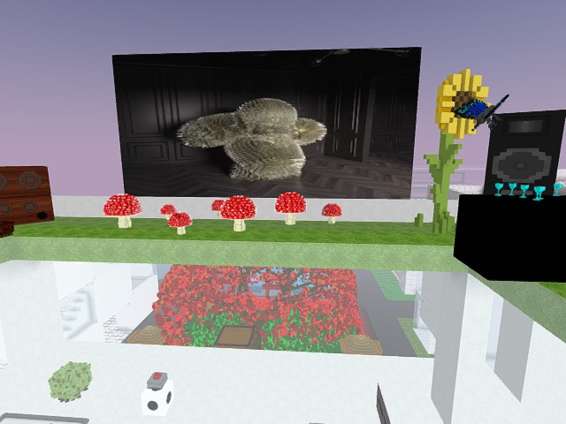 Creating mushroom speakers.