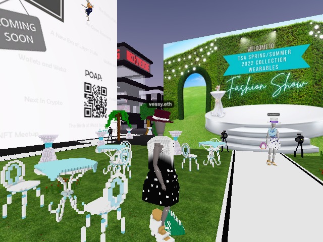 Sign the guestbook mint your poap learn away!!!