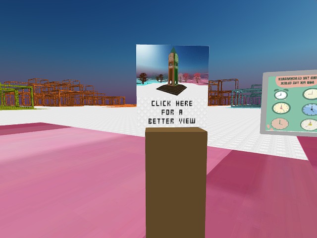 I can't see the clock? why?