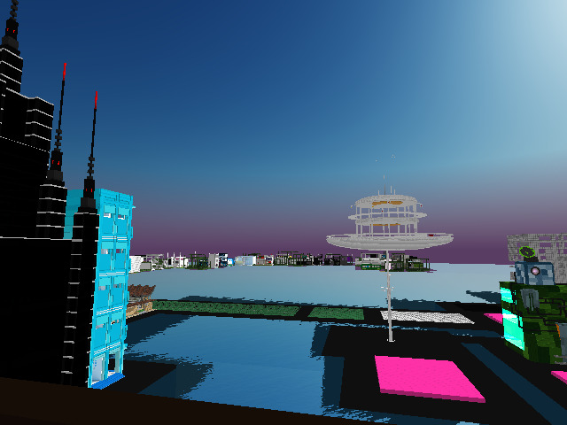 Woah i got stuck in the glitch, now i can see Flora from here lol
