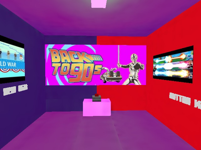 Back to 90s Exhibition
Title: Red Button
Power of rapidly button mashing in NES, SNES, Megadrive and Arcade, show no fear of Nuclear button. It become the end of coldwar that we looking for peaceful and green energy future.