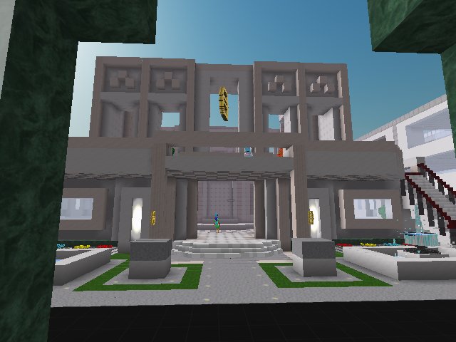 view from the Immersive Daiwanese build to the Dai House - where the WIP will be in 1 hr :)