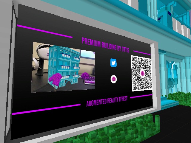 Augmented Reality building for Architect Island