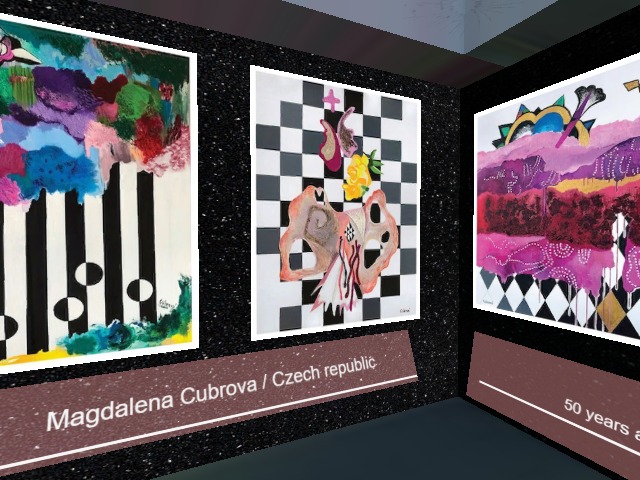 support woman artist