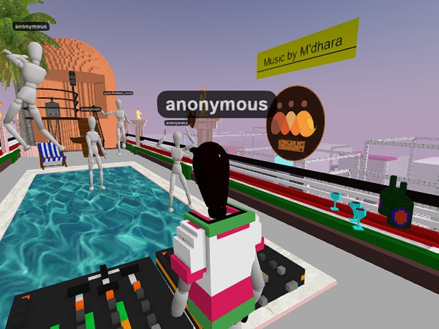 Party on the rooftop of the African Museum of the Metaverse w/ African NFT Community for the Ubuntu Exhibit!!!!