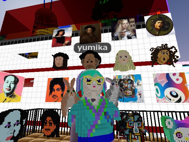 Came to see the new artwork.