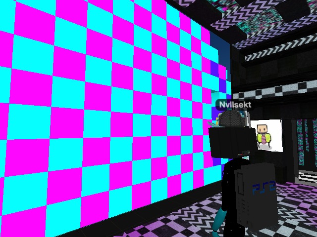 visiting to glitchman