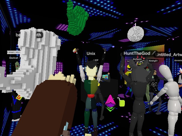 THE party