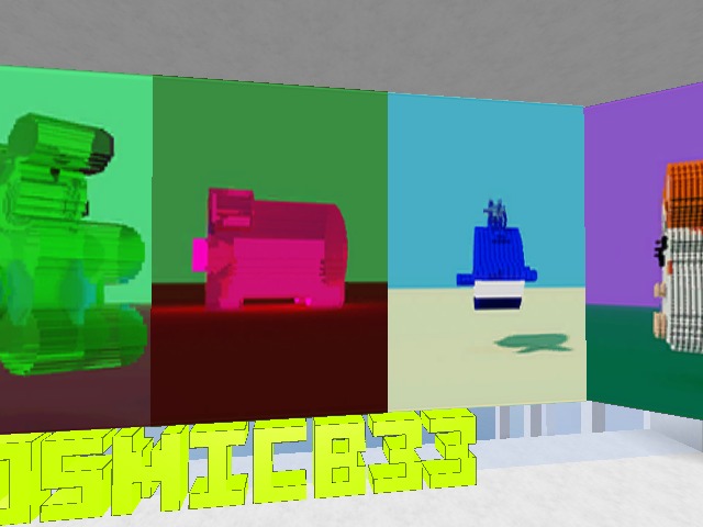 Cute Voxel animals made by @cosmicb33 on Twitter. Drop in to get a sneak peek at some new Voxel art and follow her for more amazing work!