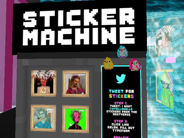 STICKER MACHINE is now activated!