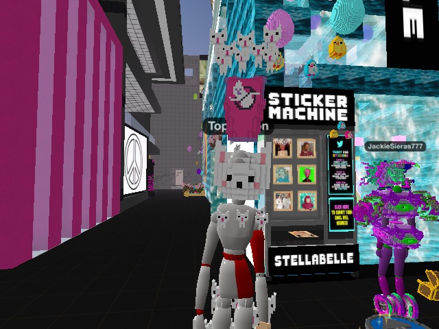 Stellebelle Sticker Machine!