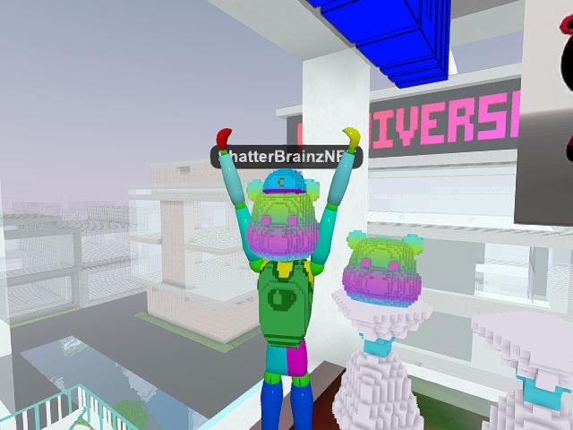 Brand new for spring! The Rainbow pastel Teddy mask! Right here in the Digital One Asset Building! Don't miss out