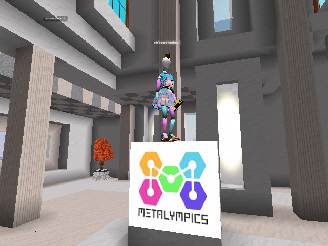@Chloethedev @theWIPmeetup is ready for the @metalympics