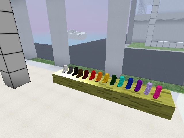 test womp teleport - shoes!