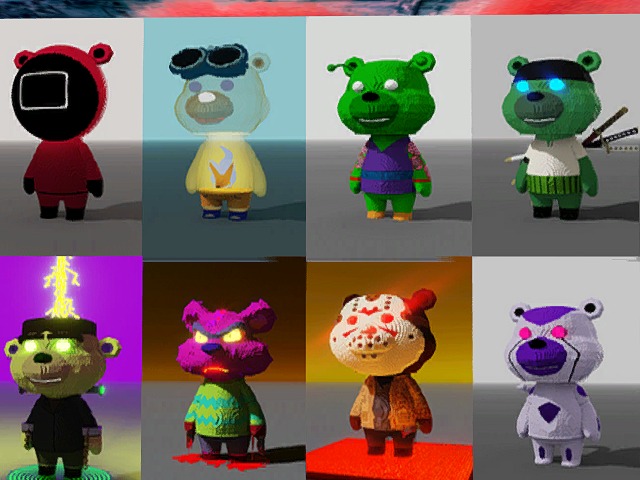 Teddy Bear picnic, come see who showed up from your favorite anime!