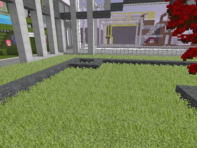 how to make long grass with depth?